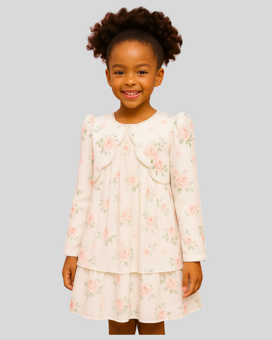 Blossom Breeze Layered Dress Set