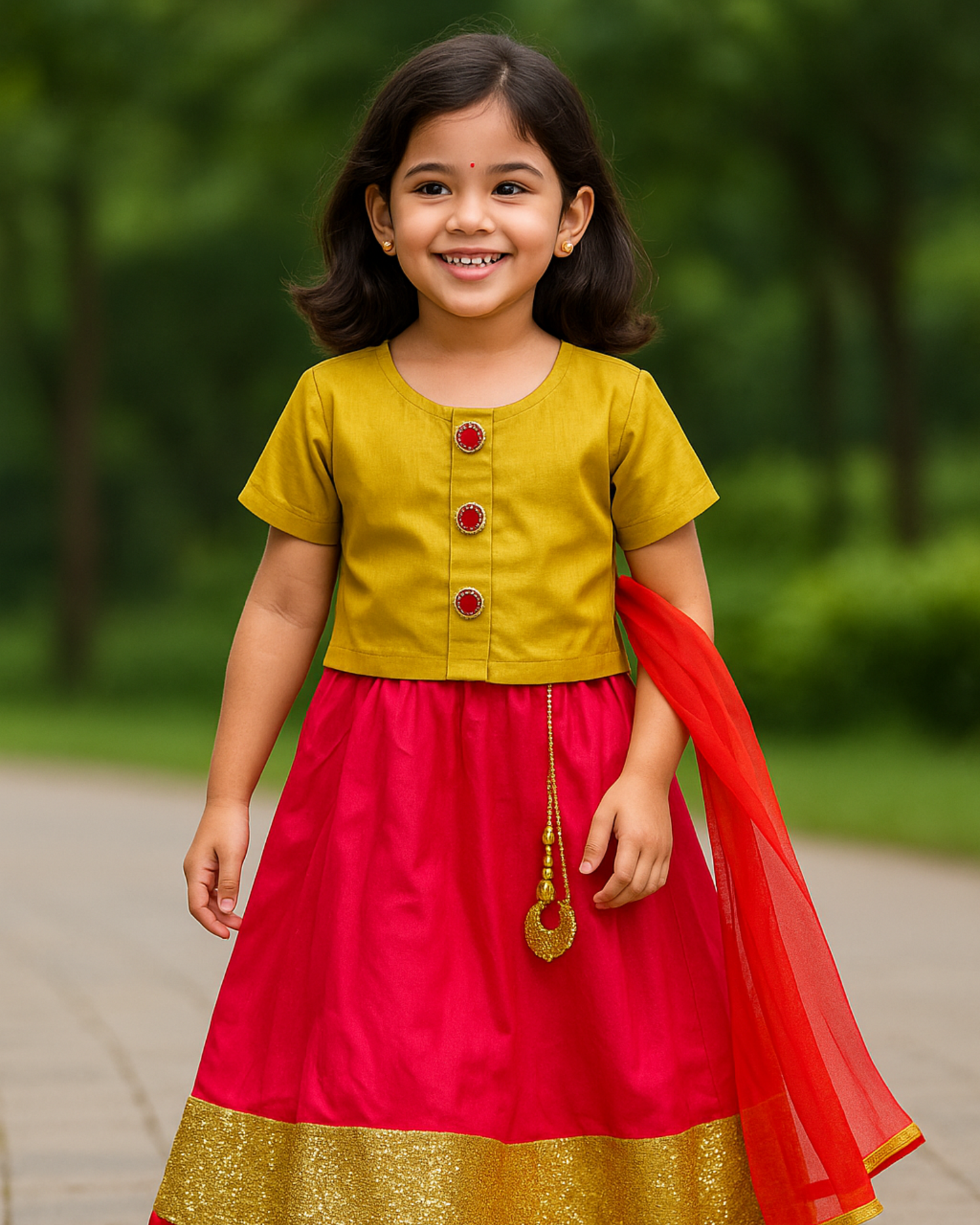 Gulnaar Glam Lehenga Set