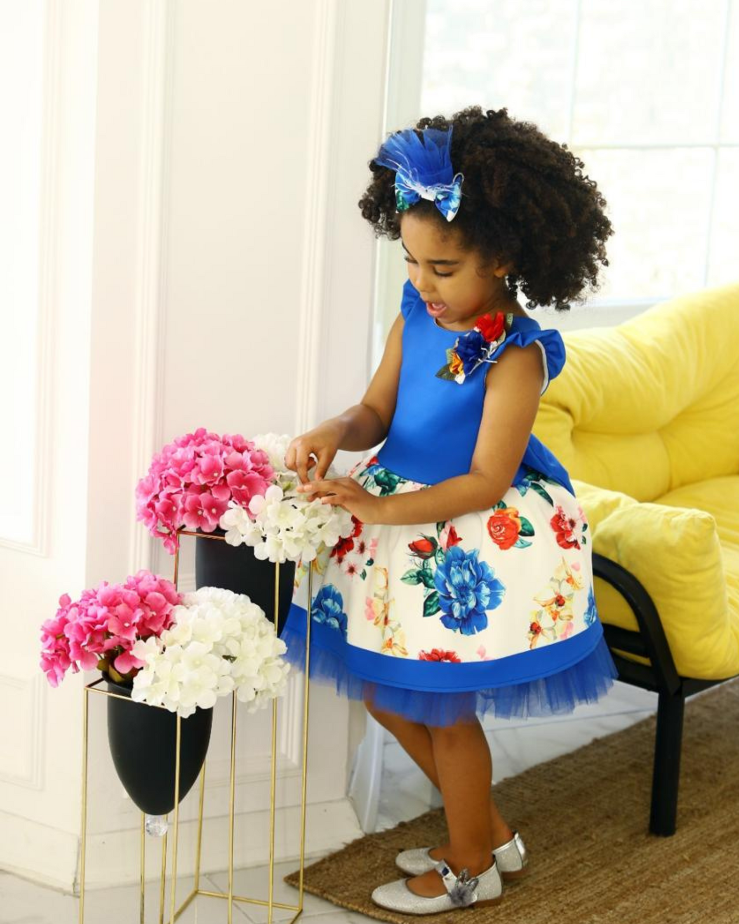 Blue Blossom Bloom Dress