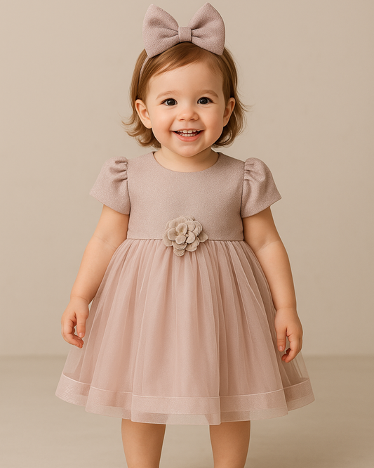 Fairy Blush Tulle Dress Set