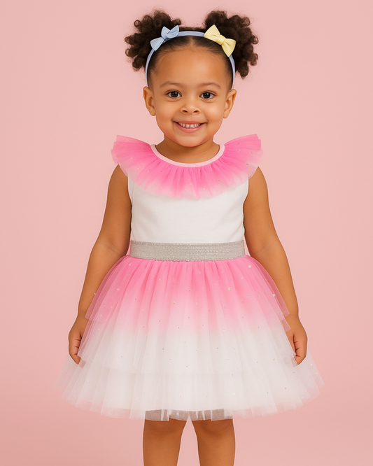 Pink Frost Tutu Coord Set