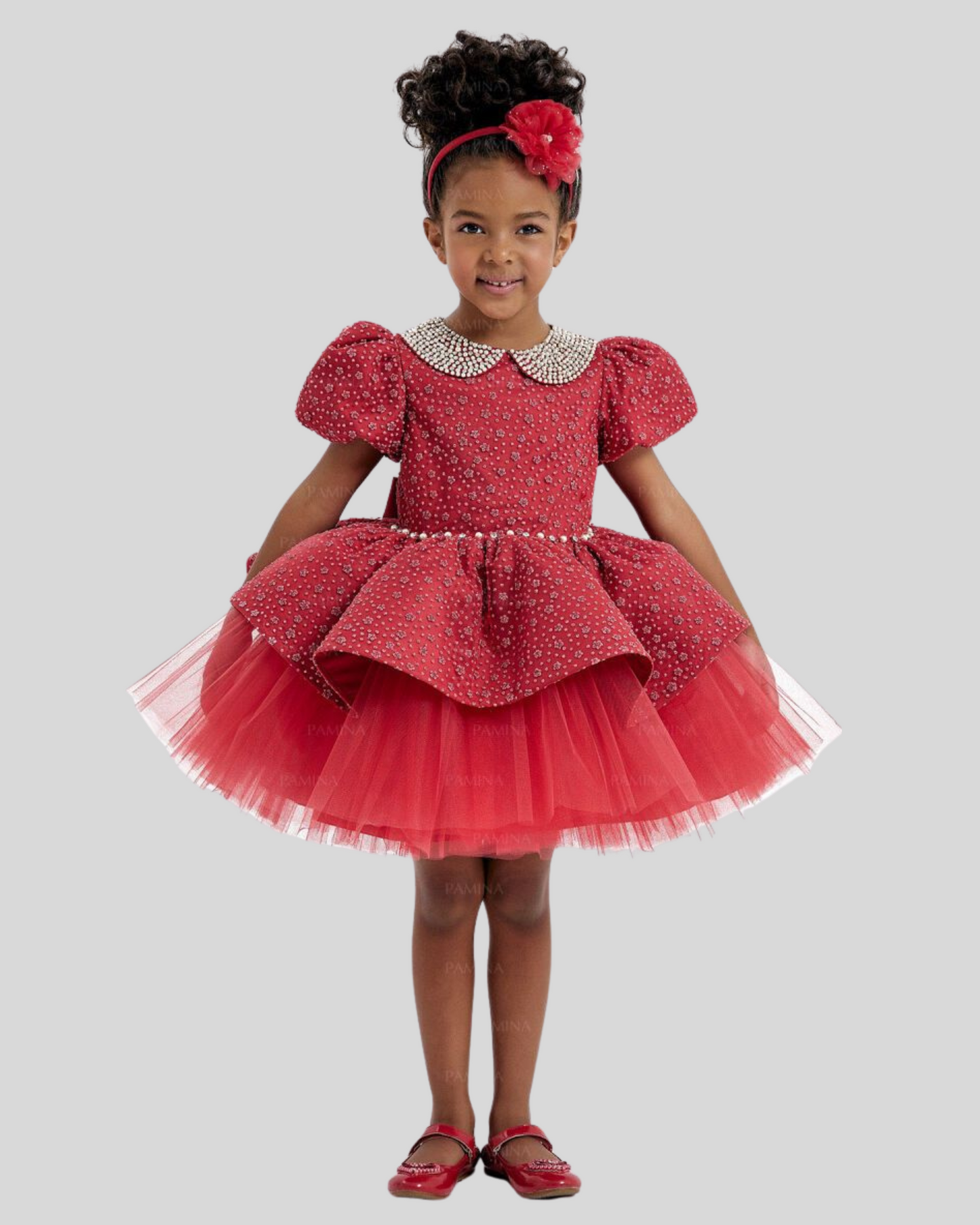 Ruby Radiance Dress Set