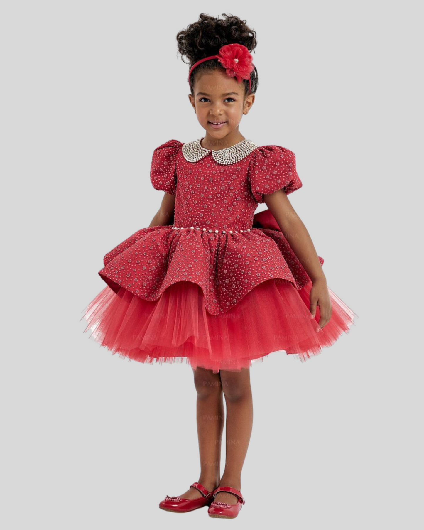 Ruby Radiance Dress Set