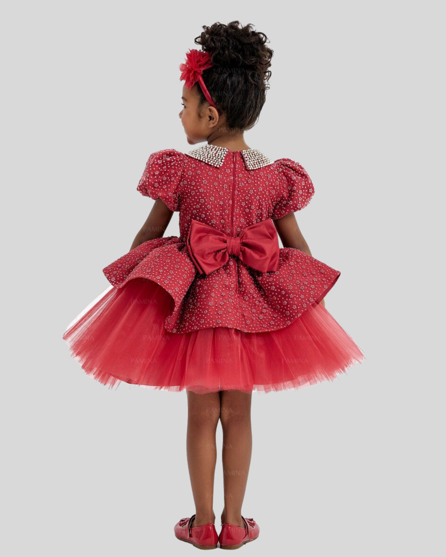 Ruby Radiance Dress Set