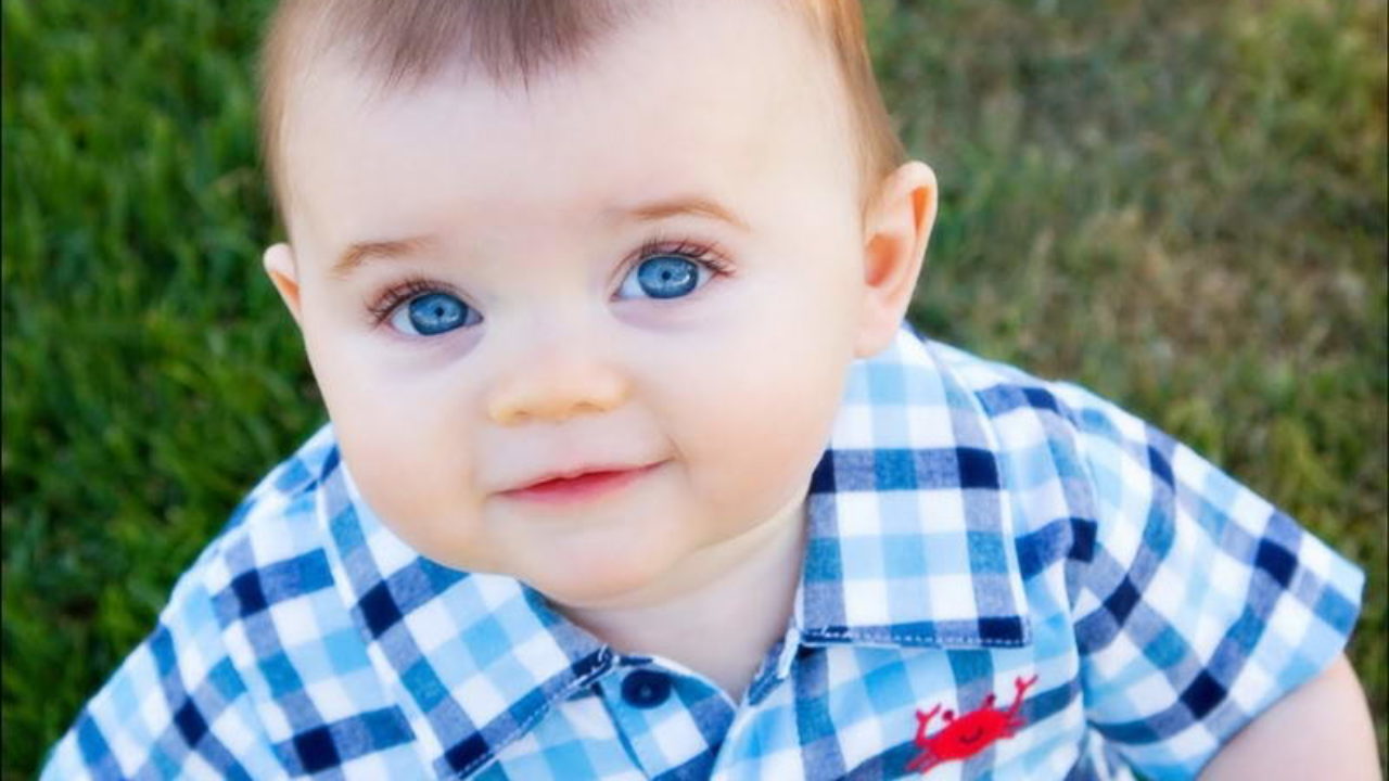 cute baby boy for profile picture