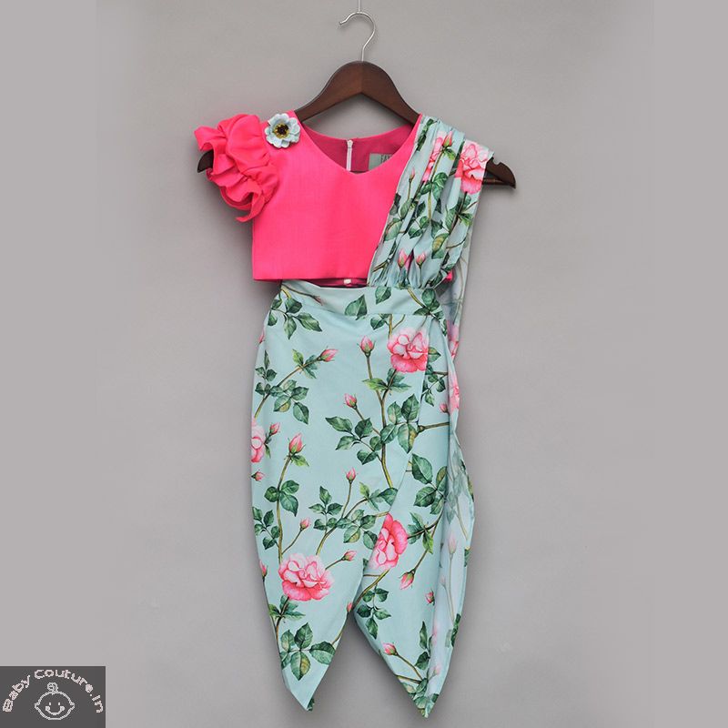 indo western dresses for baby girl