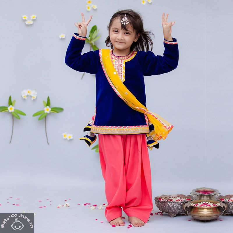 punjabi dress for baby girl