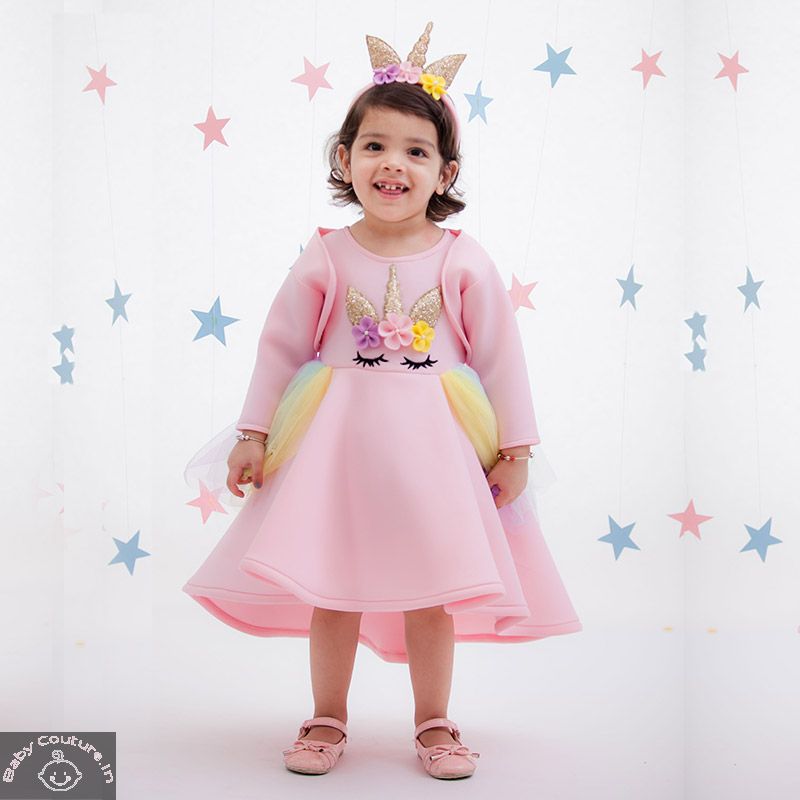 Stylish Unicorn Dresses for Girls - Baby Couture India