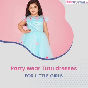 Winsome Full-Length Girls Dresses for Summer Outings - Baby Couture India