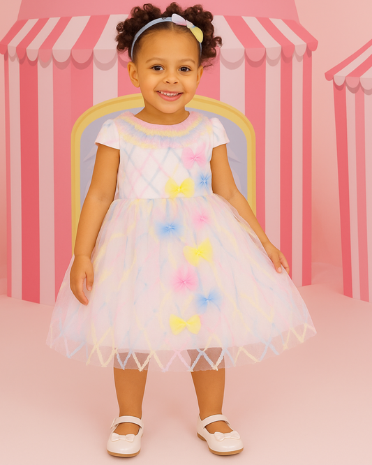 Pastel Carnival Baby Dress